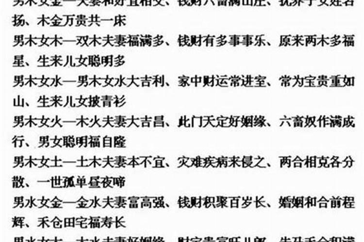 男火女金的婚姻好不好