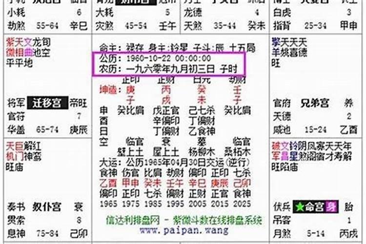 紫微斗数 八字