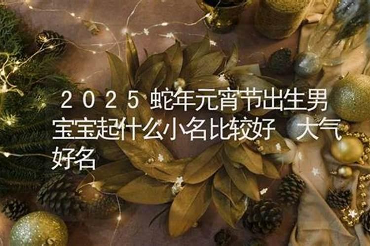 元宵节出生取小名取什么乳名好