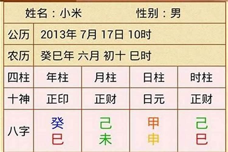 四柱八字是什么？