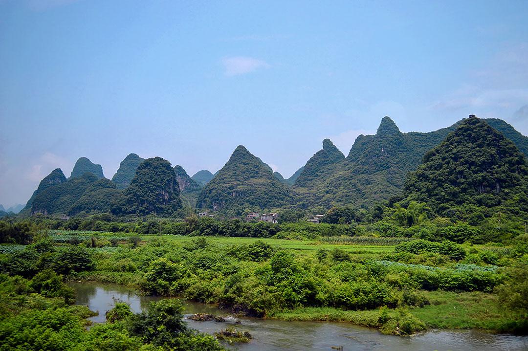 桂林虞山公园旅游