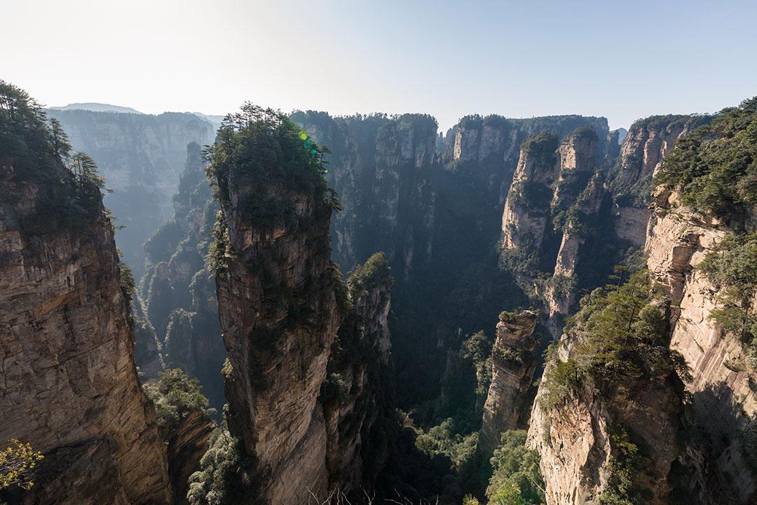 张家界景区天子山旅游