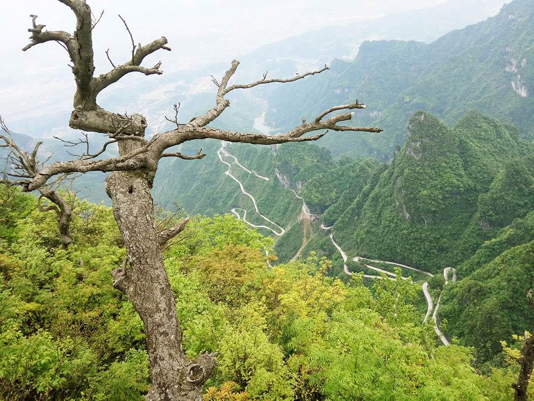 58天川云贵湖自驾游第26站：湖南省张家界天门山景区