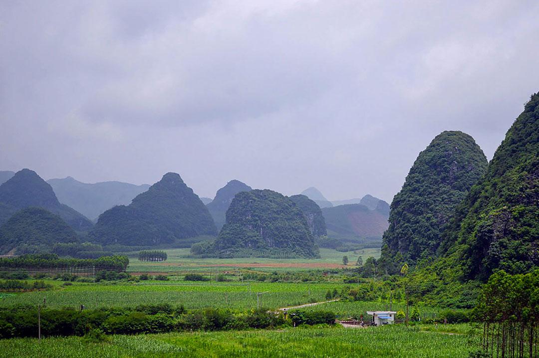 旅行Vlog春节游玩桂林阳朔兴坪古镇自驾游